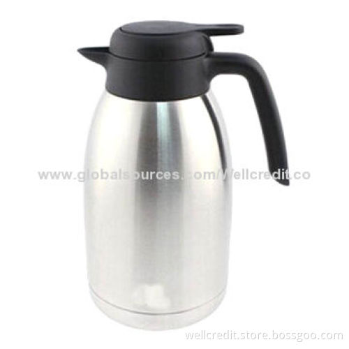 201 stainless steel vacuum pot with PP cap/handle